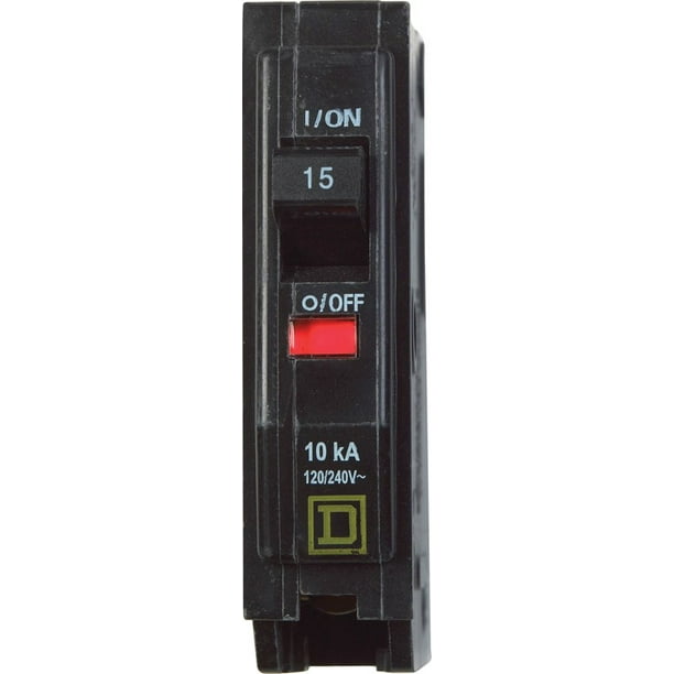 Siemens D115 QO Replacement 15-Amp Single Pole Circuit Breaker Siemens D115 QO Replacement 15-Amp Single Pole Circuit Breaker